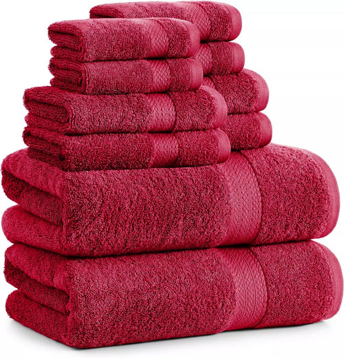 6 Piece 800GSM Towel Bale- 100% Cotton Towelsworld